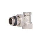 Кран радиаторный Thermo Alliance Base 1/2" ВН с антипротечкой угловой SD229W15