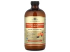 Вітаміни і мінерали Solgar Calcium Magnesium Citrate with Vitamin D3 473 мл Смак Апельсин Ваніль