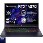 Игровой ноутбук Acer Predator Helios Neo 14 PHN14- 51- 77A9 Intel® Core™ Ultra 7 155H до 4, 80 ГГц, 14, 5, WQXGA, 120 Гц, IPS, 16 ГБ LPDDR5X, 512 ГБ SSD, NVIDIA® GeForce RTX™ 4070 8 ГБ GDDR6, Ні OS, Abyssal Black
