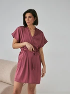 Халат женский BARWA garments 0242 S/L Темно-розовый (2110002429643)