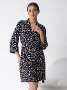 Халат женский BARWA garments 0099 M Черный (2110000992019)