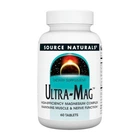 Магній, Source Naturals, Ultra-Mag, 60 таблеток (8402263)