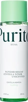 Тонер для лица Purito Wonder Releaf Centella Toner Unscented успокаивающий с центеллой без масел 200 мл (8809563100347)