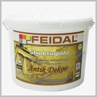 Декоративная акриловая штукатурка Feidal Strukturputz Antik Dekor mini белая 10 кг