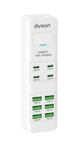 Сетевой фильтр-удлинитель DYXON US-D03 28W 4xUSB-C + 6xUSB-A FAST CHARGER 2M White