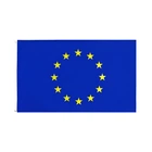 Прапор Європейського Союзу RESTEQ 150х90 см поліестер прапор ЄС прапор Європи прапор Євросоюзу