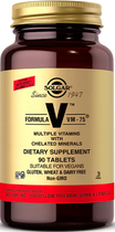 Мультивитамины Solgar Formula VM-75 Tablet 90 таблеток