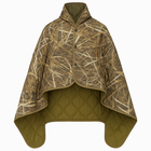 Кемпінгова ковдра Stone Camo з чохлом 150×200 см KT7001011 — з кнопками, які дозволяють використовувати як пончо