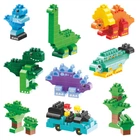 Дитячий конструктор ТехноК Dino Park 190 елементів з 3 років у коробці 2222