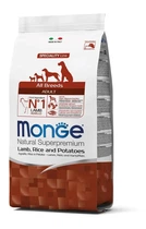 Сухой корм Monge Dog All breeds Adult Lumb&Rice для взрослых собак всех пород со вкусом ягненка и риса