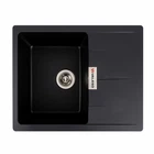 Гранітна мийка VALESO ZIRKONE 6250 Чорна