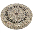 Бамперные диски из структурной резины Bumper Plates Record TA-4787-15 51мм 15кг серый