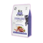 Сухой корм для кошек Brit Care Cat GF Sterilized Weight Control для стерилизованных и с избыточным весом с уткой и индейкой