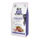 Сухой корм для кошек Brit Care Cat GF Sterilized Weight Control для стерилизованных и с избыточным весом с уткой и индейкой