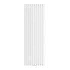 Вертикальный радиатор Ellipse Double 600х1800-10 (50 мм), anticor, белый (02-145133-6018)