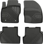 Автомобильные коврики в салон Frogum 3D на Ford FOCUS 2 04-11 Форд Фокус черные SO0559