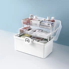 Органайзер-аптечка для лекарств MBM HOME PC-16 M WHITE пластиковый белый