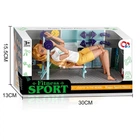 Кукла Fitnes Sport с набором для тренировки 29 см JJ8715-1Q