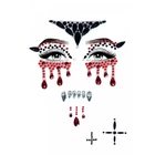 Маска вампіра зі страз Vampire Rhinestone Stick-On Jewels Leg Avenue, один розмір