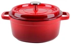 Каструля чавунна RINGEL Essen з кришкою 24 см (3.8 л) (RG-2300-24)