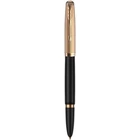 Ручка перова Parker PARKER 51 Deluxe Black GT FP18 F 57 011