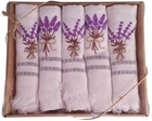 Набор хлопковых полотенец кухонных Nilteks Lavender 40х60 см 5 шт (TC303375381)