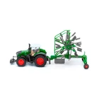 Автомобиль мини-моделька Tractor Fendt 1050 Vario with rotary windrow rake 10cm