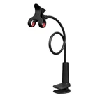 Гибкий держатель для телефона Clip Stand LP113 Metal (крепление зажим) Черный