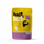 Влажный корм для кошек Half&Half кусочки с уткой в соусе 100 г