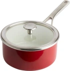 Ківш з кришкою KitchenAid Steel Core CC003287-001 16 см 1.3 л червоний