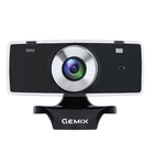 Веб камера для компьютера GEMIX F9 Black вебка