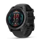 Смарт-годинник Garmin Fenix E 47mm Amoled Slate Gray Steel with Black Silicone Band (010-03025-03/01/13)