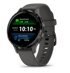 Смарт-годинник Garmin Venu 3S Slate S. Steel Bezel w. Pebble Gray Case and S. Band (010-02785-00/50)