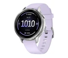Смарт-годинник Garmin Venu 4 41 mm Silver with Periwinkle Silicone Band (010-03013-01)
