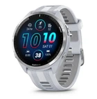 Смарт-годинник Garmin Forerunner 965 Titanium Bezel w. Whiteston Case and Whiteston/Powder Gray S. Band (010-02809-01/11/8)