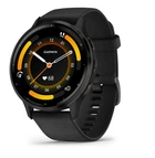 Смарт-годинник Garmin Venu 3 Slate Stainless Steel Bezel with Black Case and Silicone Band (010-02784-01/51/41)