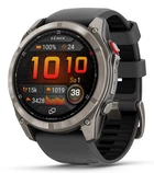Смарт-годинник Garmin Fenix 8 Pro 51 mm AMOLED Titanium with Graphite/Black Silicone Band (010-03199-10/11)