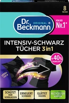 Серветки для відновлення чорного текстилю 3в1 Dr. Backmann 8шт