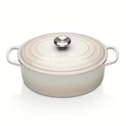 Каструля с крышкой Le Creuset Signature Cast Iron Oval Casserole 21178297164430 27 см 4.1 л безе 5158815