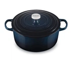 Каструля с крышкой Le Creuset Signature Cast Iron Round Casserole 21177221294475 22 см 3.3 л нюит 5158821