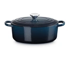 Каструля с крышкой Le Creuset Signature Cast Iron Oval Casserole 21178291294475 27 см 4.1 л нюит 5158816