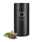 Електрична кавомолка Adler AD 4446 black silver, 150 Вт