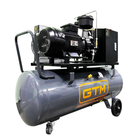 Винтовой воздушный компрессор 100 л GTM DLG4V 380 масляный : 100л, 380B, 4 кВт, 420 л/мин SDRT_527292