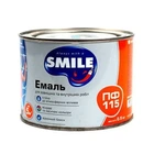 Эмаль алкидная ПФ-115 Smile красная 0,47 кг