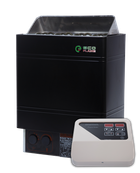 Електрокаменка EcoFlame AMC 90-D 9 кВт + пульт CON4 для бани и сауны