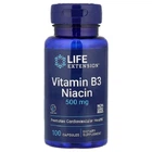 Вітаміни і мінерали Life Extension Vitamin B3 Niacin 500мг 100 капсул