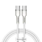 Кабель BASEUS Type-C to Type-C Cafule Series Metal Data Cable |1m, 5A, 100W, PD| (CATJK-C02)