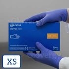 Перчатки нитриловые Nitrylex Basic размер XS 100 шт