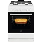 Плита Electrolux газова, 59л, 60x60см, білий (00110294)