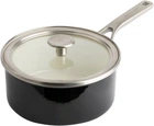 Ківш з кришкою KitchenAid Steel Core CC003288-001 20 см 2.4 л чорний 5168194